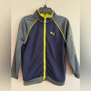PUMA BOYS FULL ZIP JACKET SIZE 4T MINT